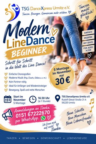Modern Line Dance - Beginner